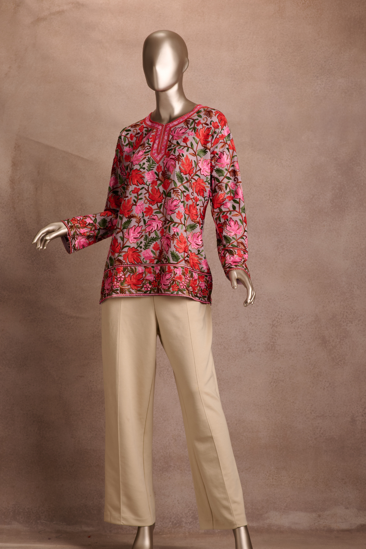 Blush Rouge Garden Short Kurti
