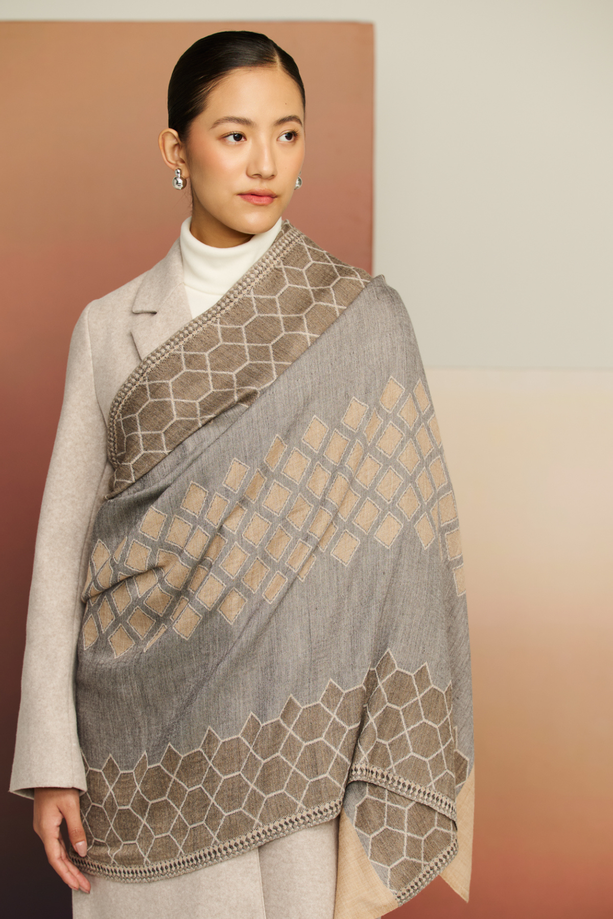 Ikkat - Ikkat Pattern Stole