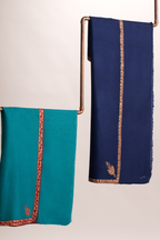 Hashi Mini - Cashmina Small Hashi Border Shawl