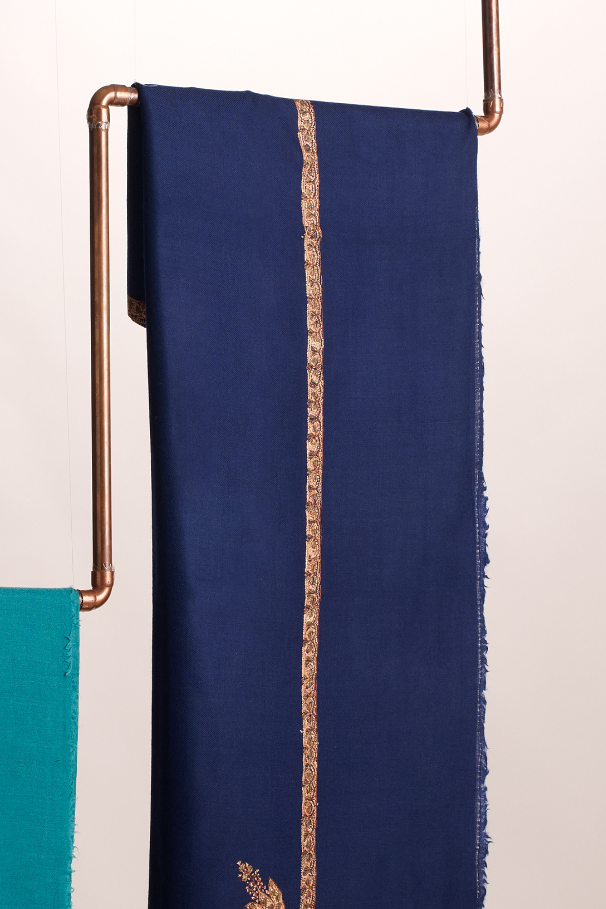 Hashi Mini - Cashmina Small Hashi Border Shawl