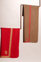 Hashi Grande - Cashmina Big Hashi Border Shawl