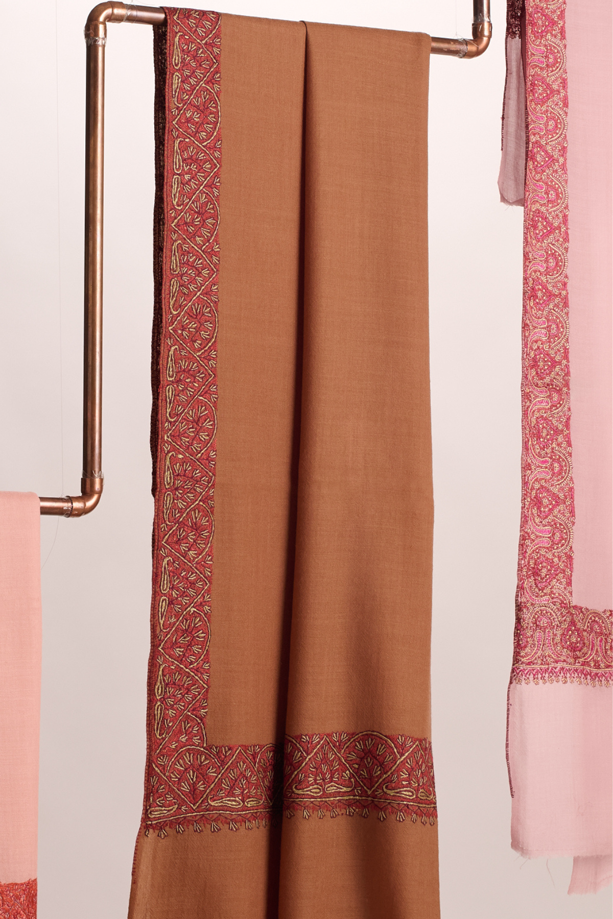 Cashmina Royal - Cashmina Double Hashi Border Shawl