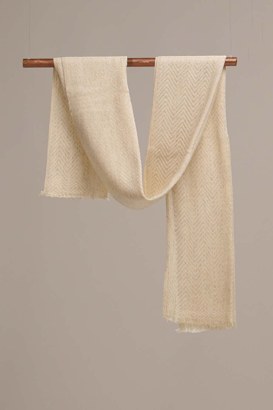 Chevron Core - FIne Wool Chevron Weave Muffler