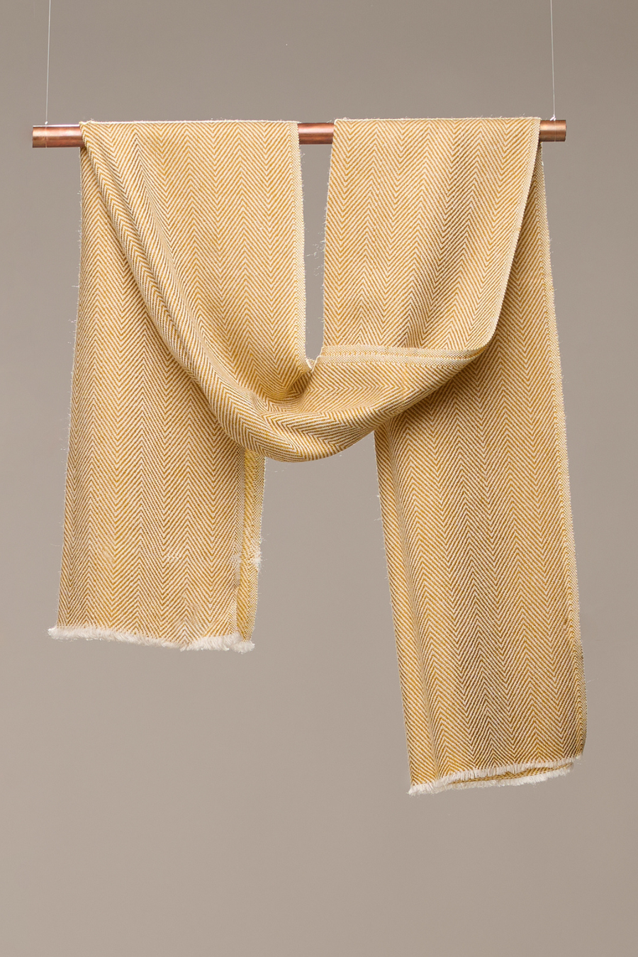 Chevron Core - Fine Wool Chevron Weave Muffler