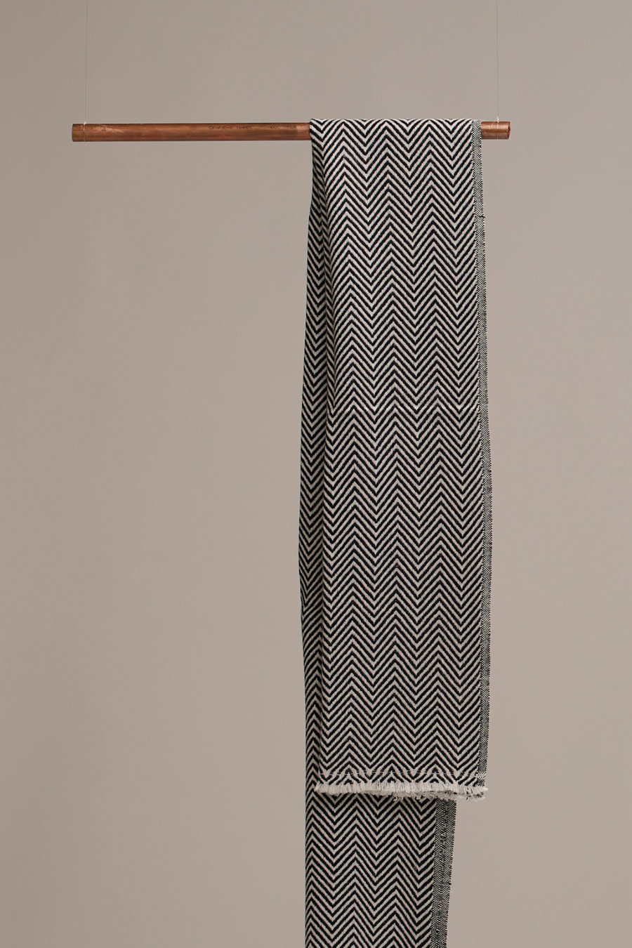 Chevron Core - FIne Wool Chevron Weave Muffler