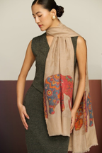 Elephant Line - Elephant Motif Stole