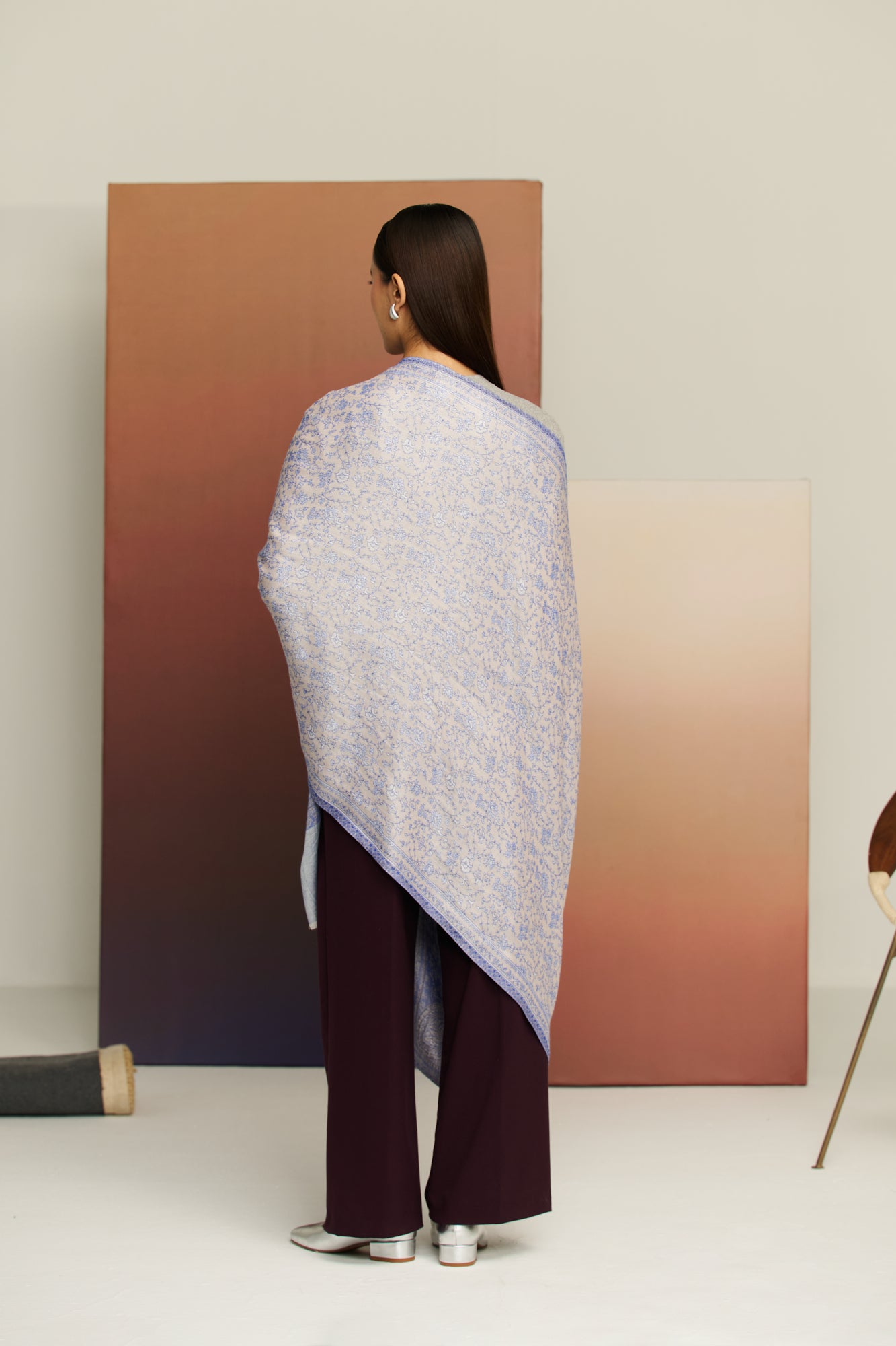 Jaal - Fine Jali Weave Stole