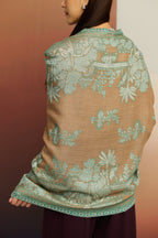 Elephant Trail - Elephant Border Stole