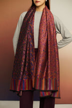 Jamavar Core - Classic Jamavar Reversible Shawl