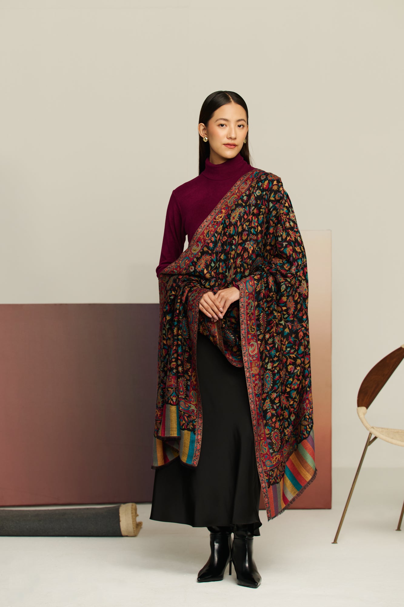 Kani Cut - Kani Cutwork Stole