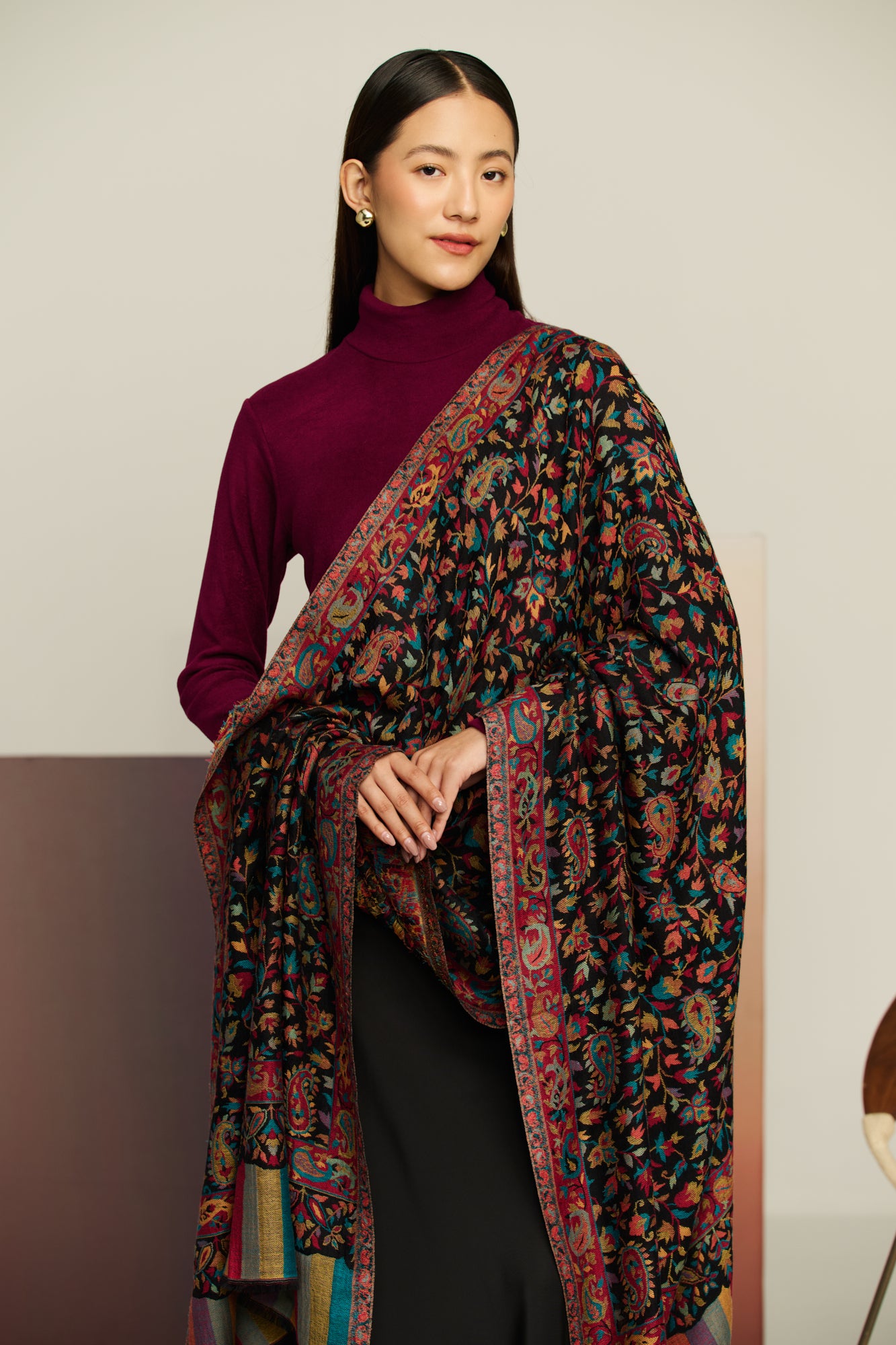 Kani Cut - Kani Cutwork Stole