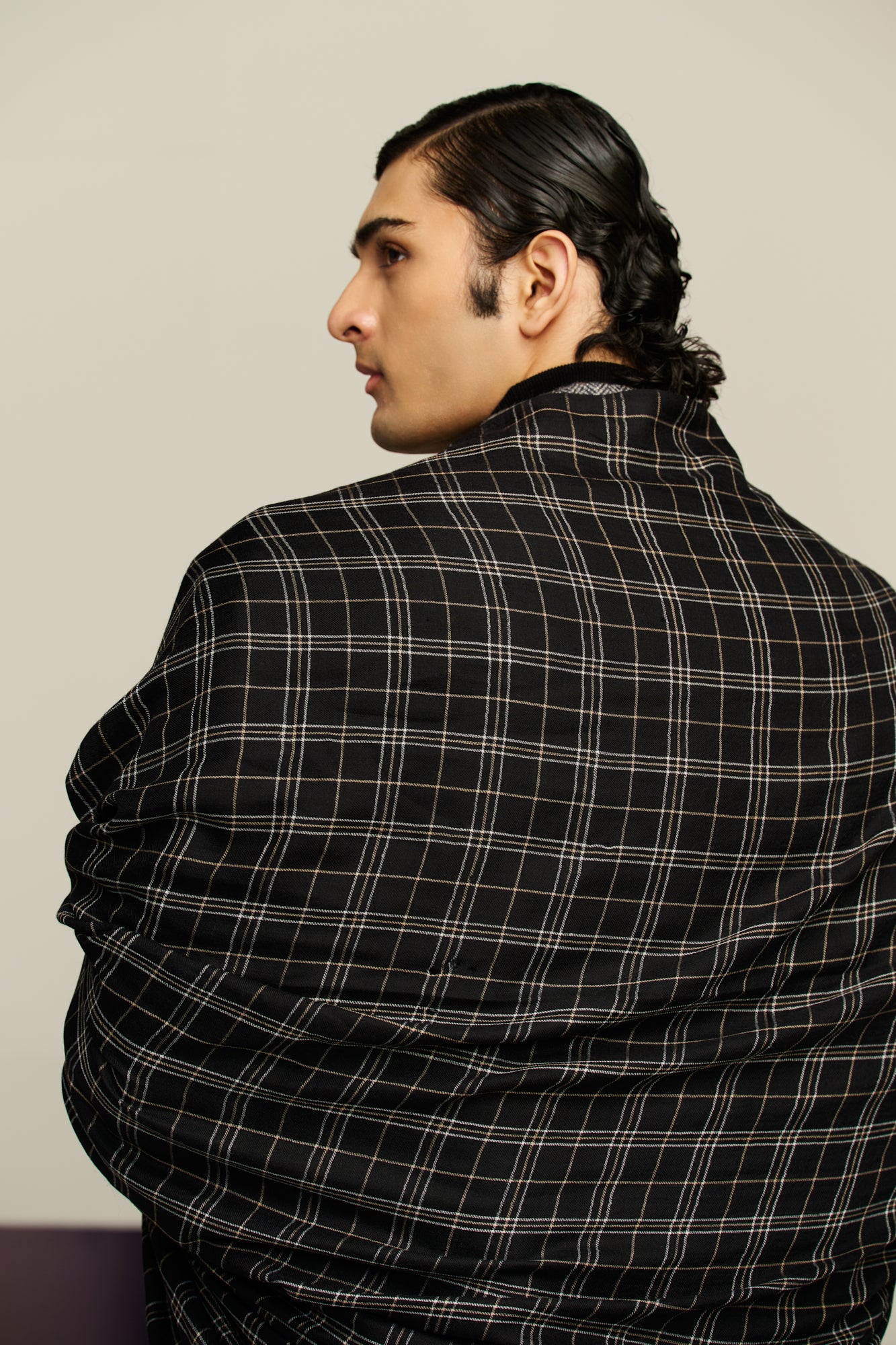 Checkmate - Classic Check Shawl