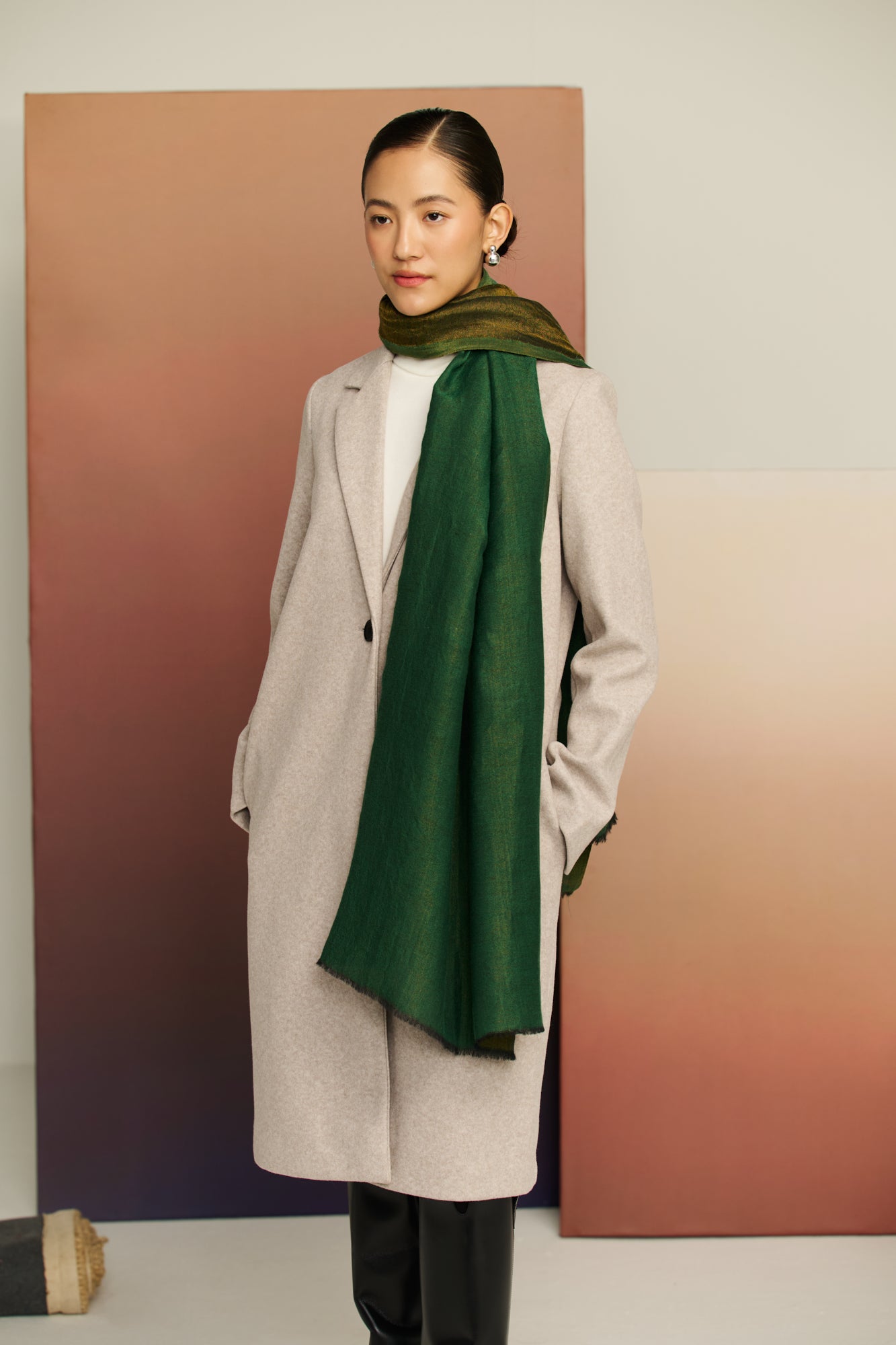 Zari Glow - Zari Reversible Stole
