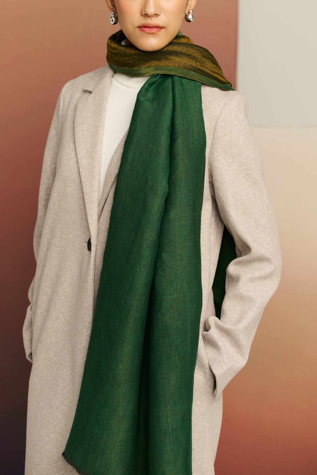 Zari Glow - Zari Reversible Stole