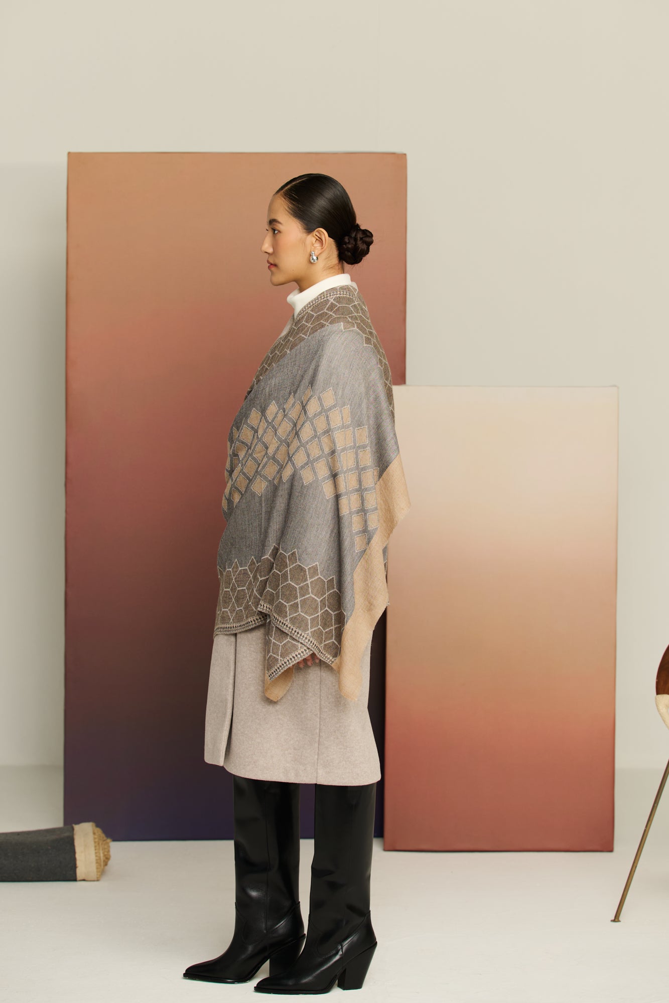 Ikkat - Ikkat Pattern Stole