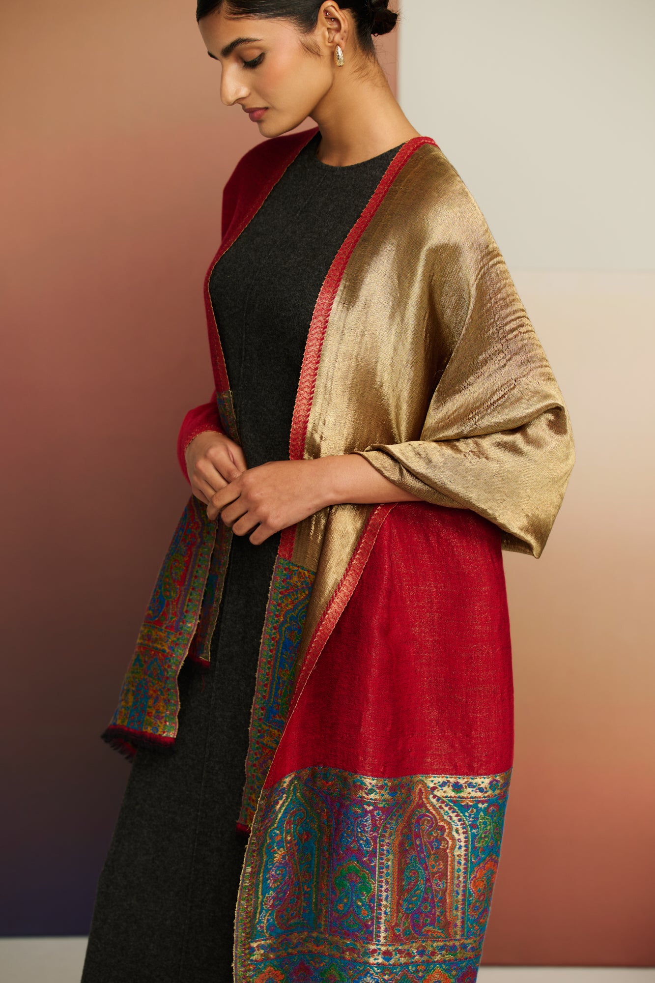 Royal Darbar - Royal Darbar Reversible Stole