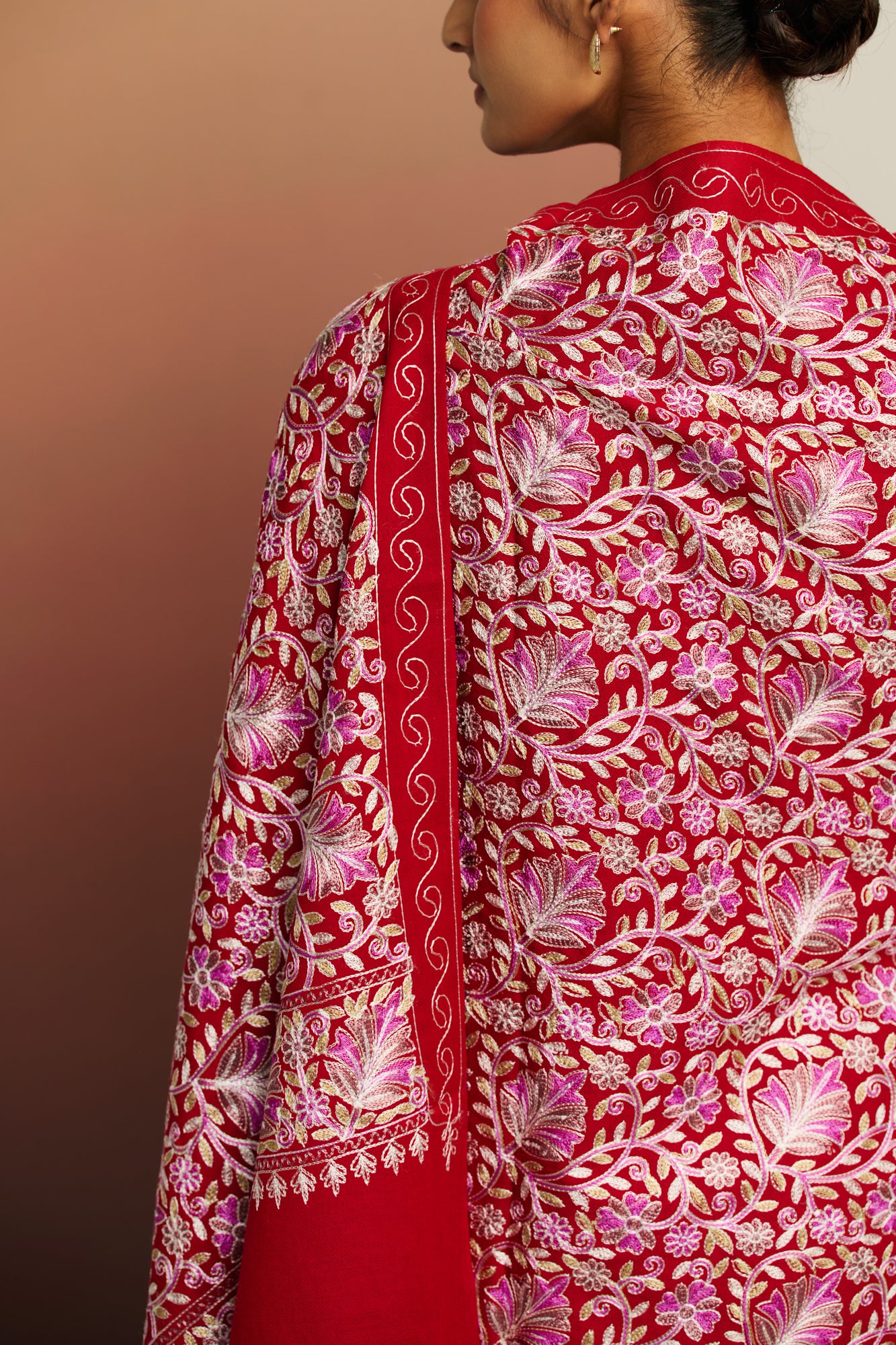 Ari Bloom - Ari Embroidered Stole