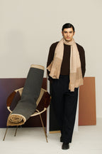 Zari Stripe - Striped Zari Stole