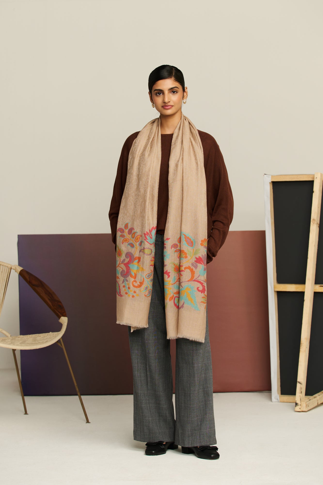 Chinar -  Chinar Palla Stole