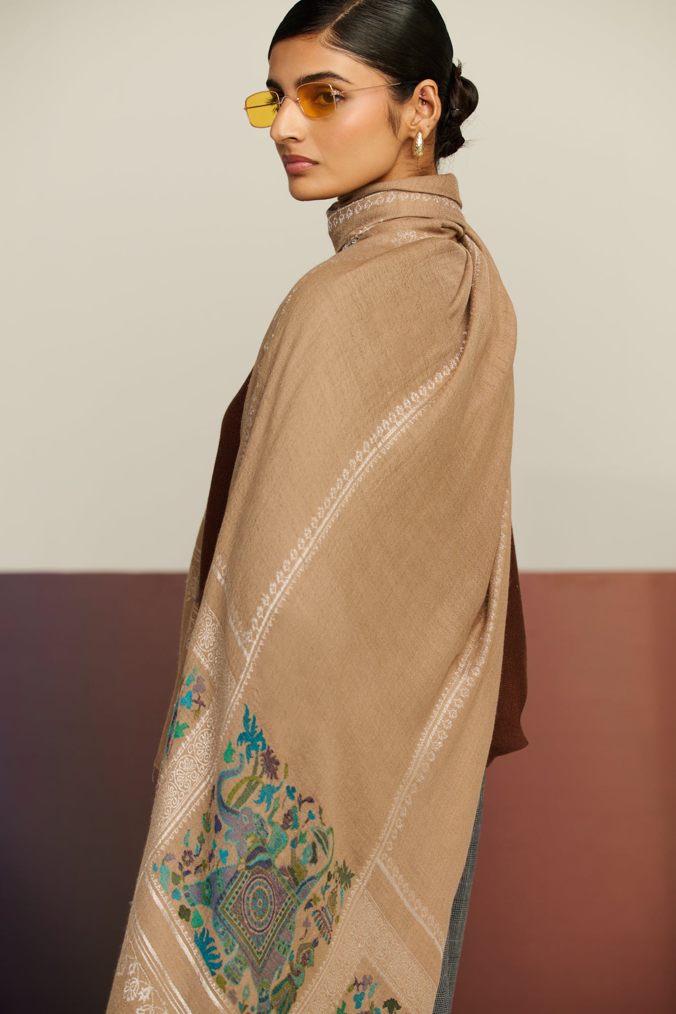 Elephant Crest - Elephant Palla Stole
