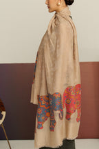 Elephant Line - Elephant Motif Stole